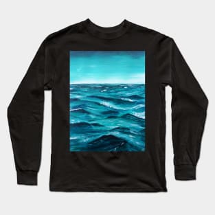 Ocean Waves Long Sleeve T-Shirt